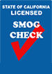 Smog Check Sign